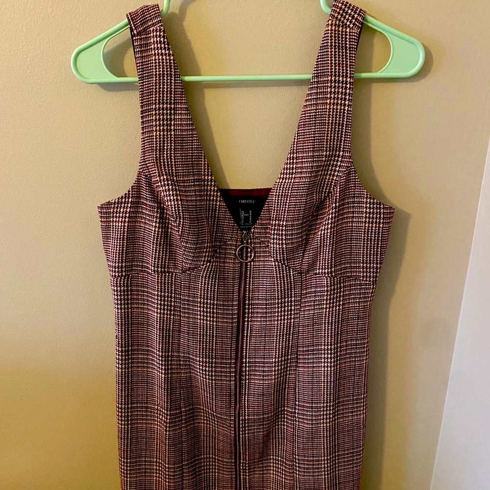Burgundy Mini Dress